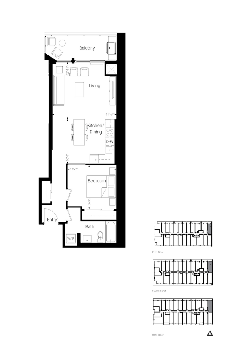 Floor Plans - Junction House Condos: OFFICIAL WEBSITE by Slate Asset ...