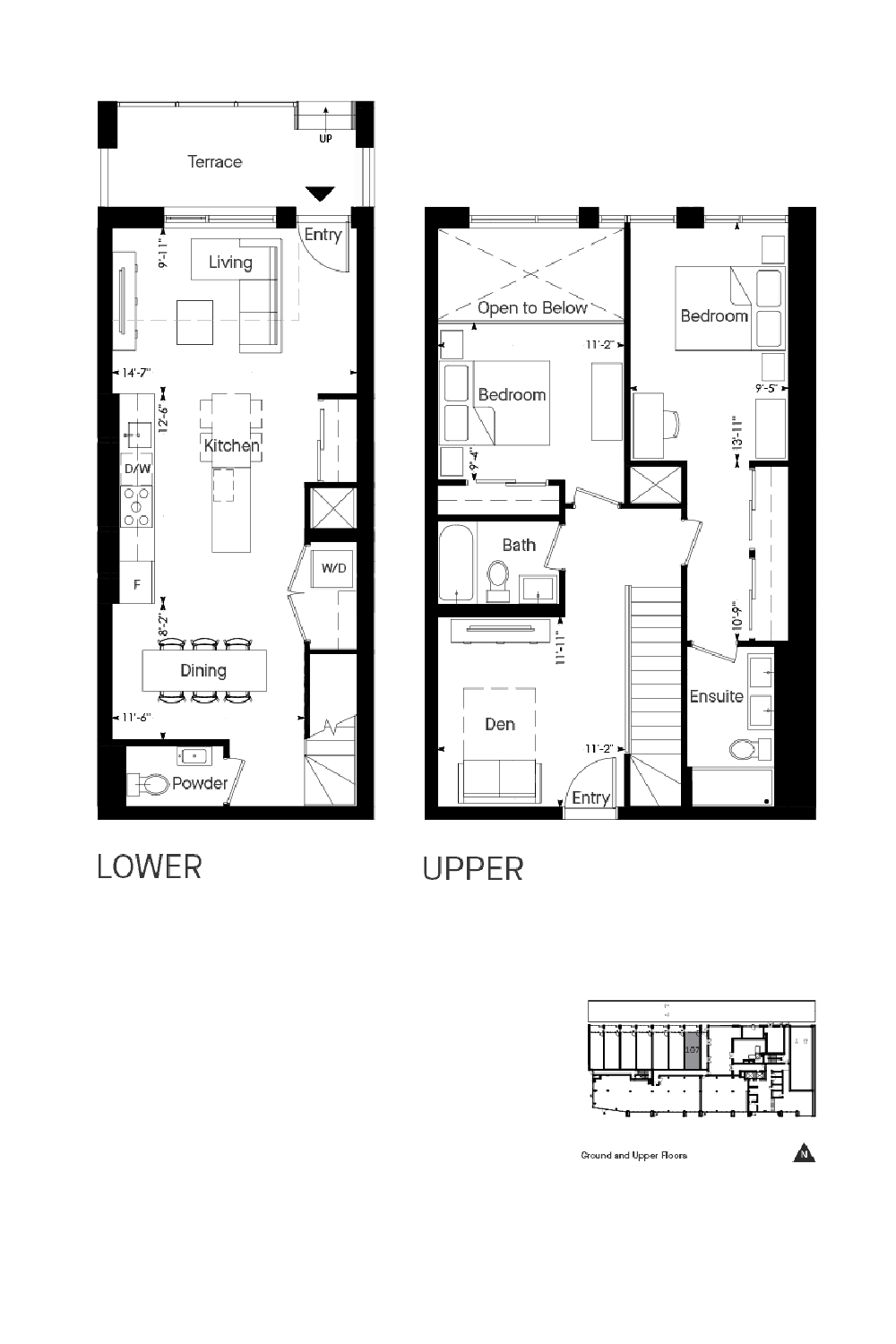 Floor Plans - Junction House Condos: OFFICIAL WEBSITE by Slate Asset ...