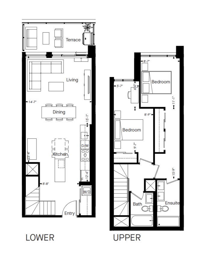 Floor Plans - Junction House Condos: OFFICIAL WEBSITE by Slate Asset ...